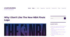 Desktop Screenshot of creativebobbie.com